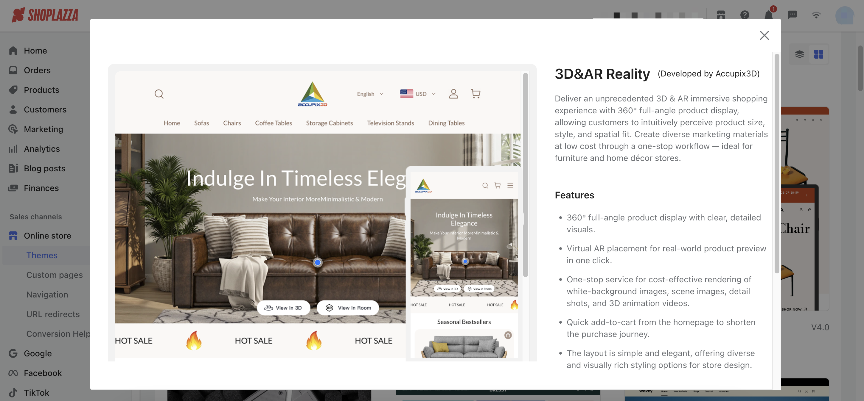 3D & AR Reality theme-1