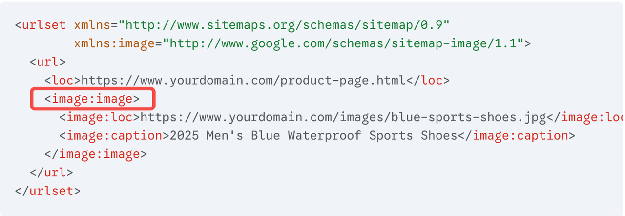 5. Leverage an image sitemap