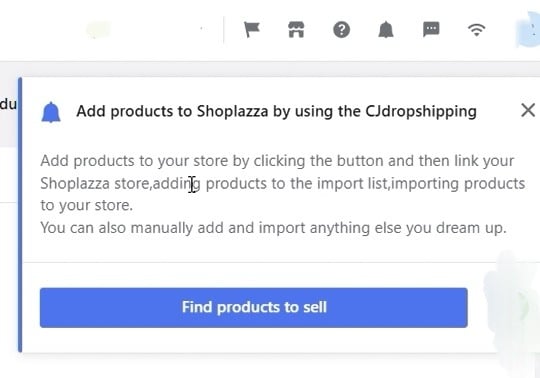 Add Products to Shoplazza by using CJdropshipping