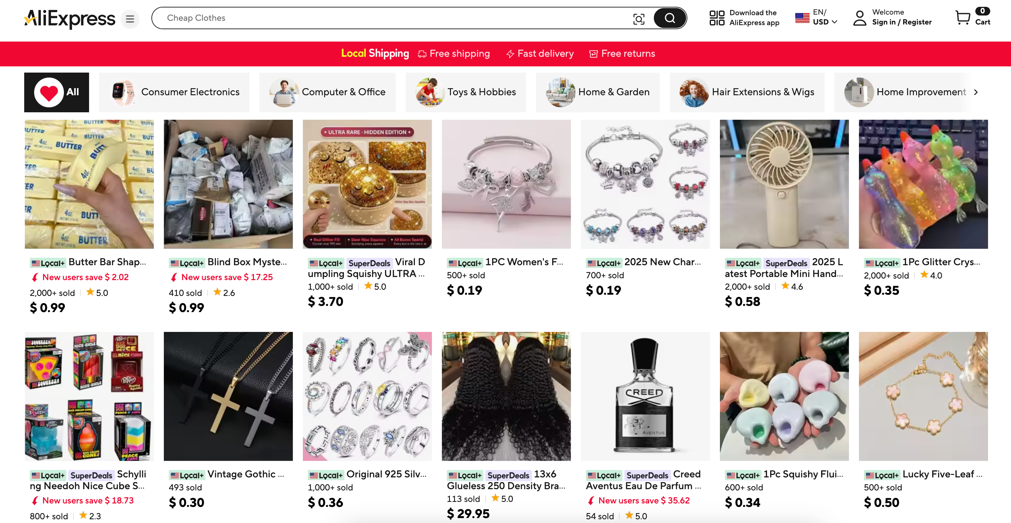 AliExpress Shipping
