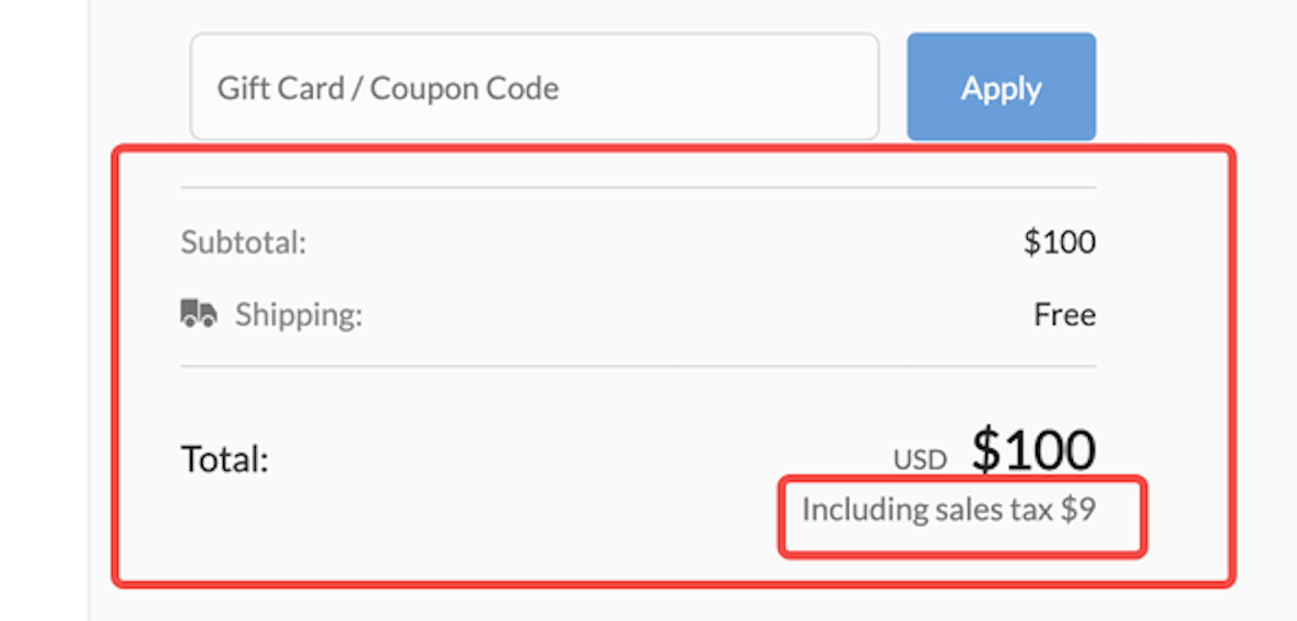 Display final costs early