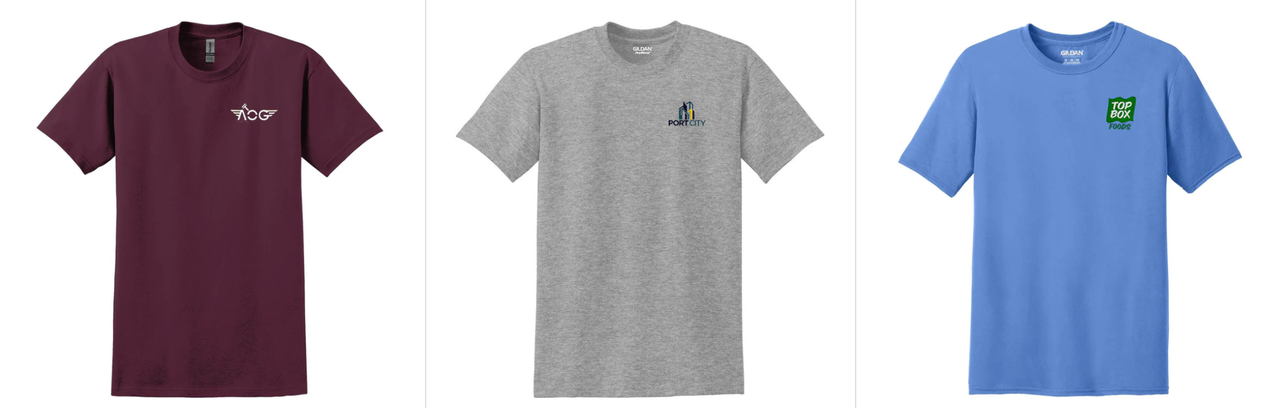T-shirt brodé