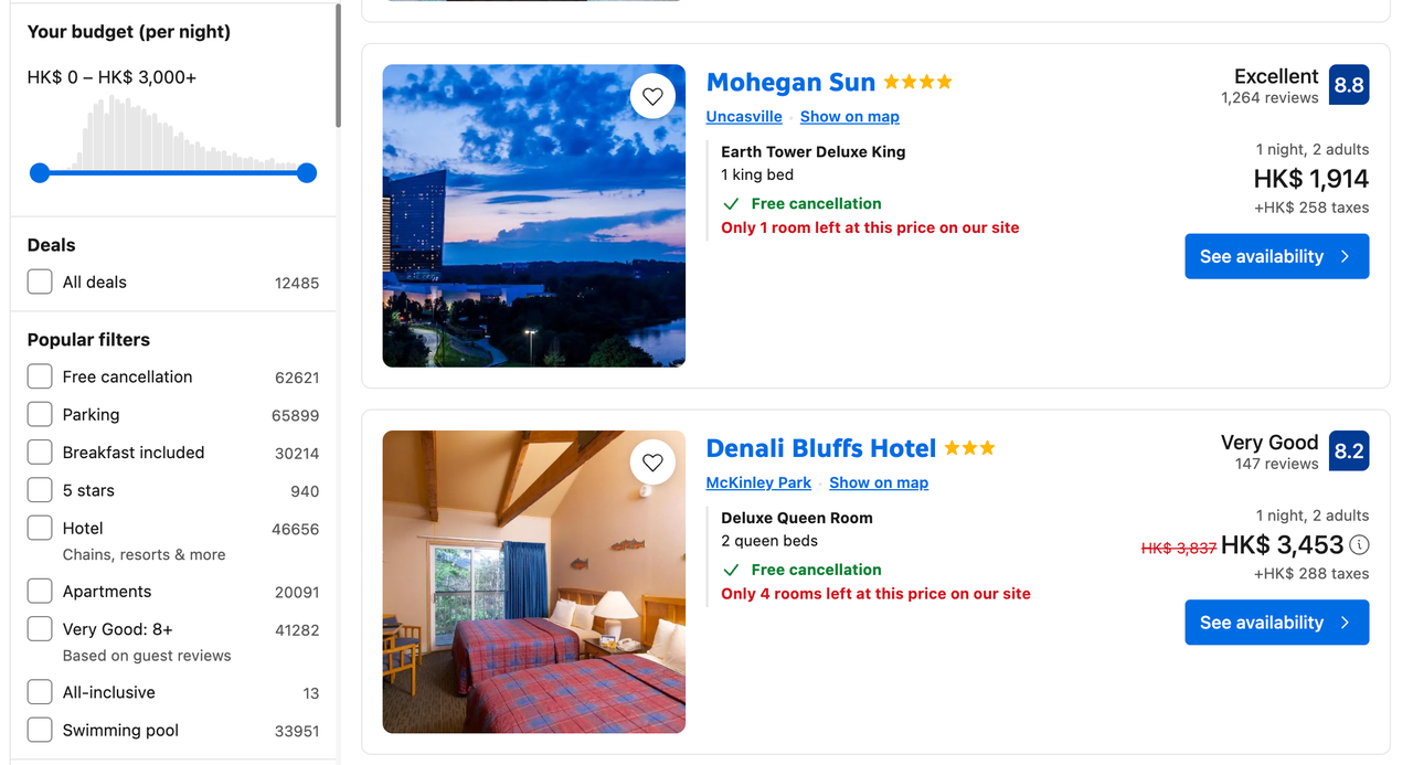 Example Booking.com