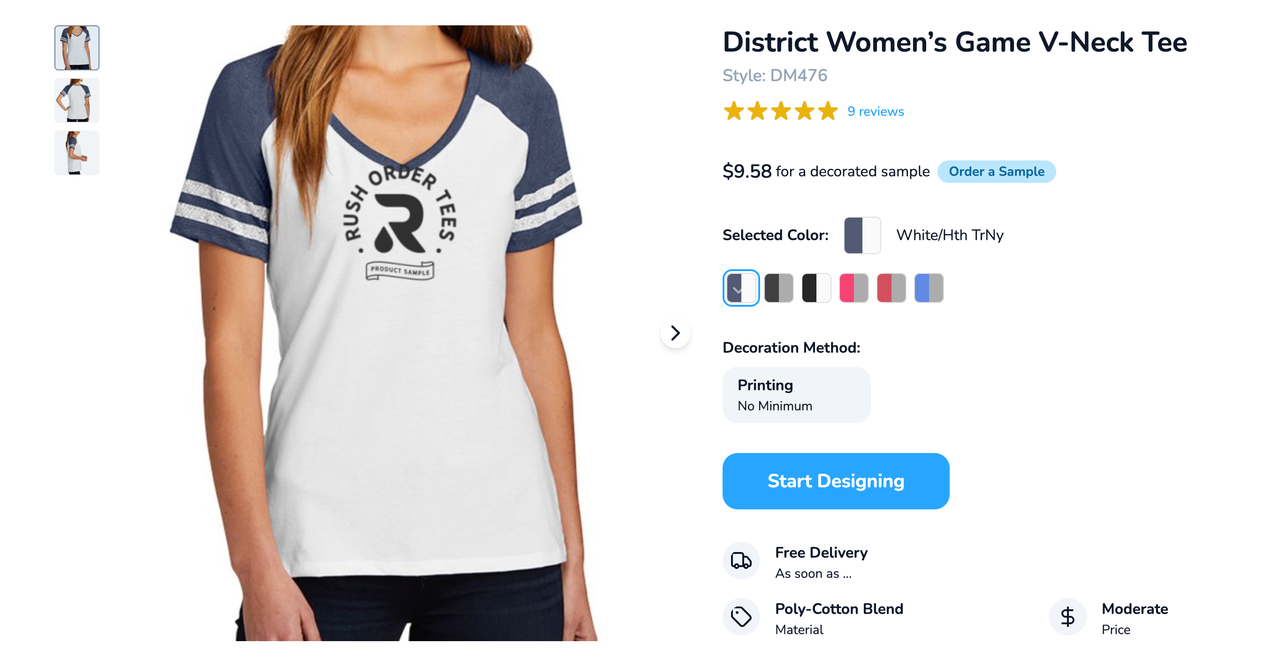 T-shirts Girly Edge