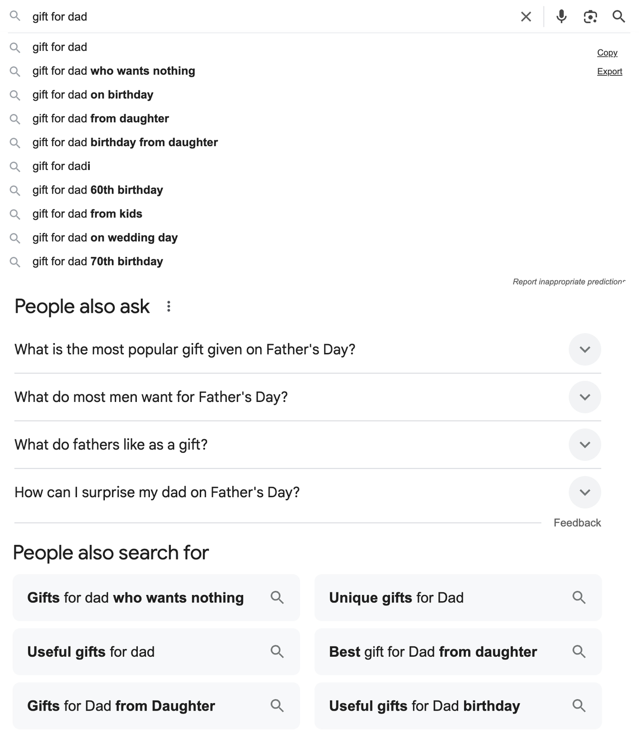 Google Autocomplete