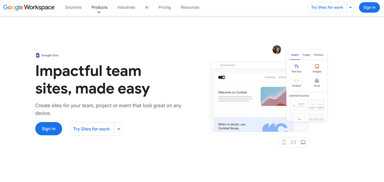 Google Sites