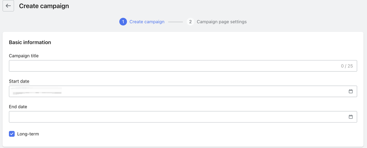 Creating Flash Sale Campaign