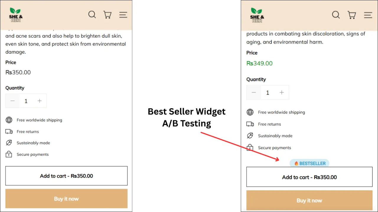 Starten Sie das Experiment