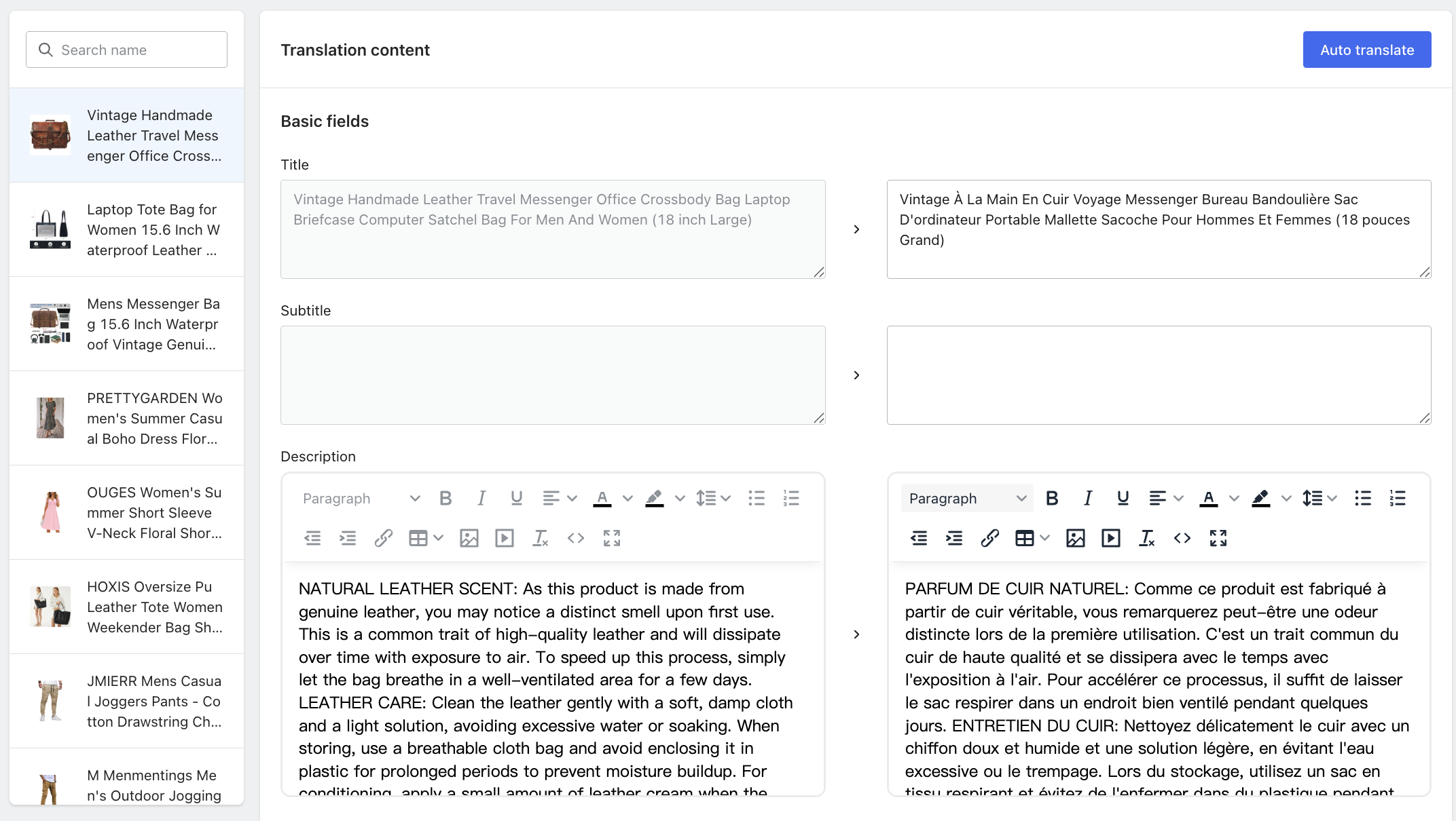 Multi-anguage Translatior