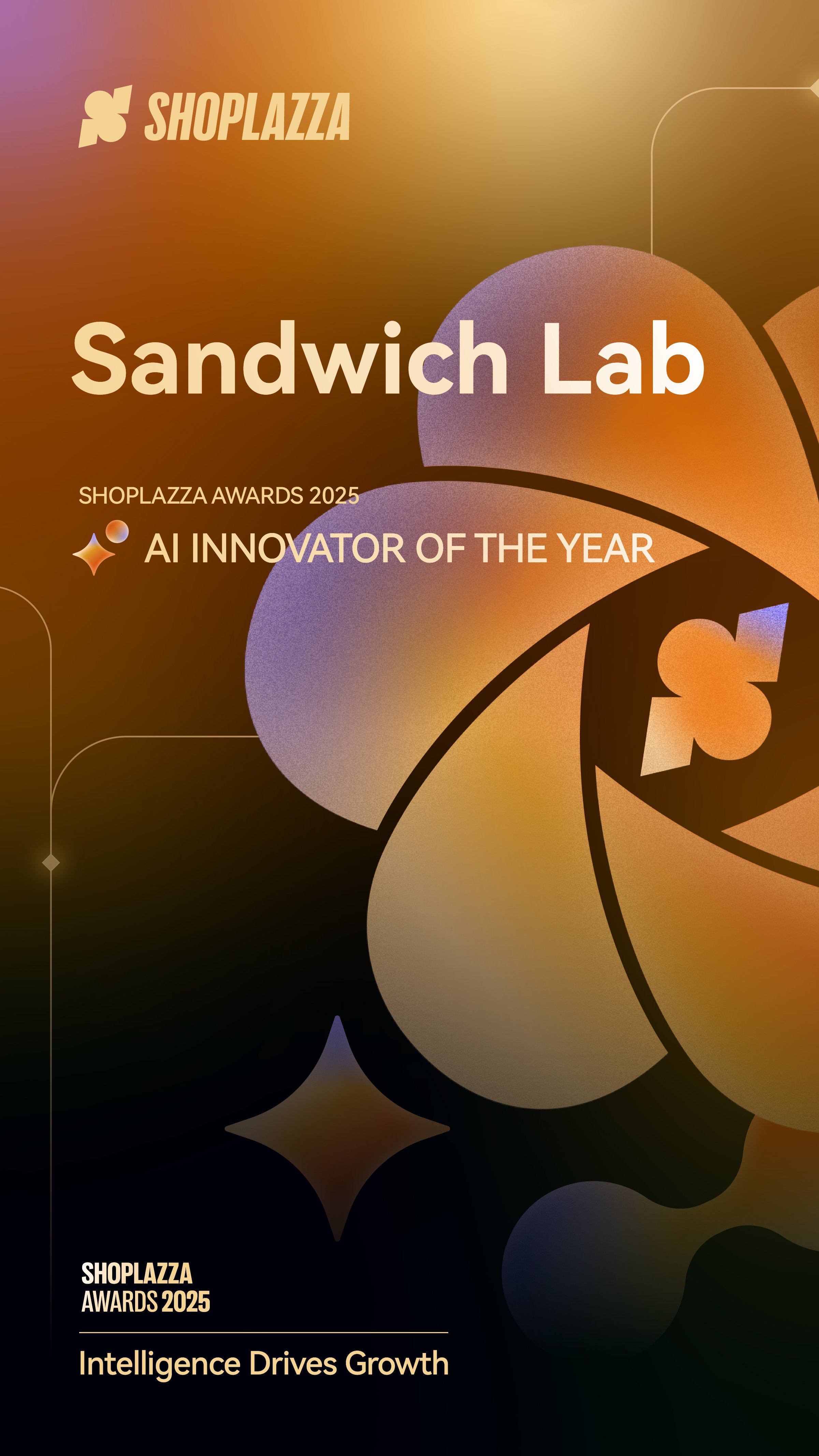 Sandwich - Shoplazza Awards 2025 AI Innovator of the Year
