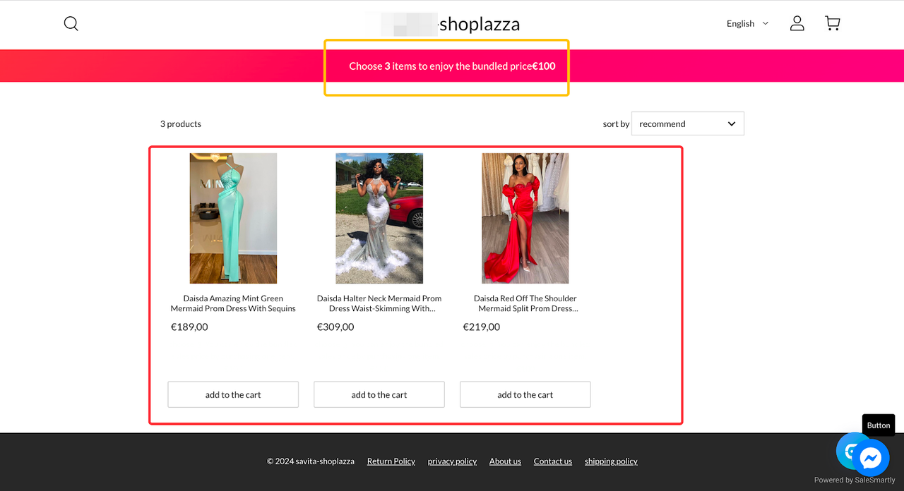 Shoplazzas Bundle Sale