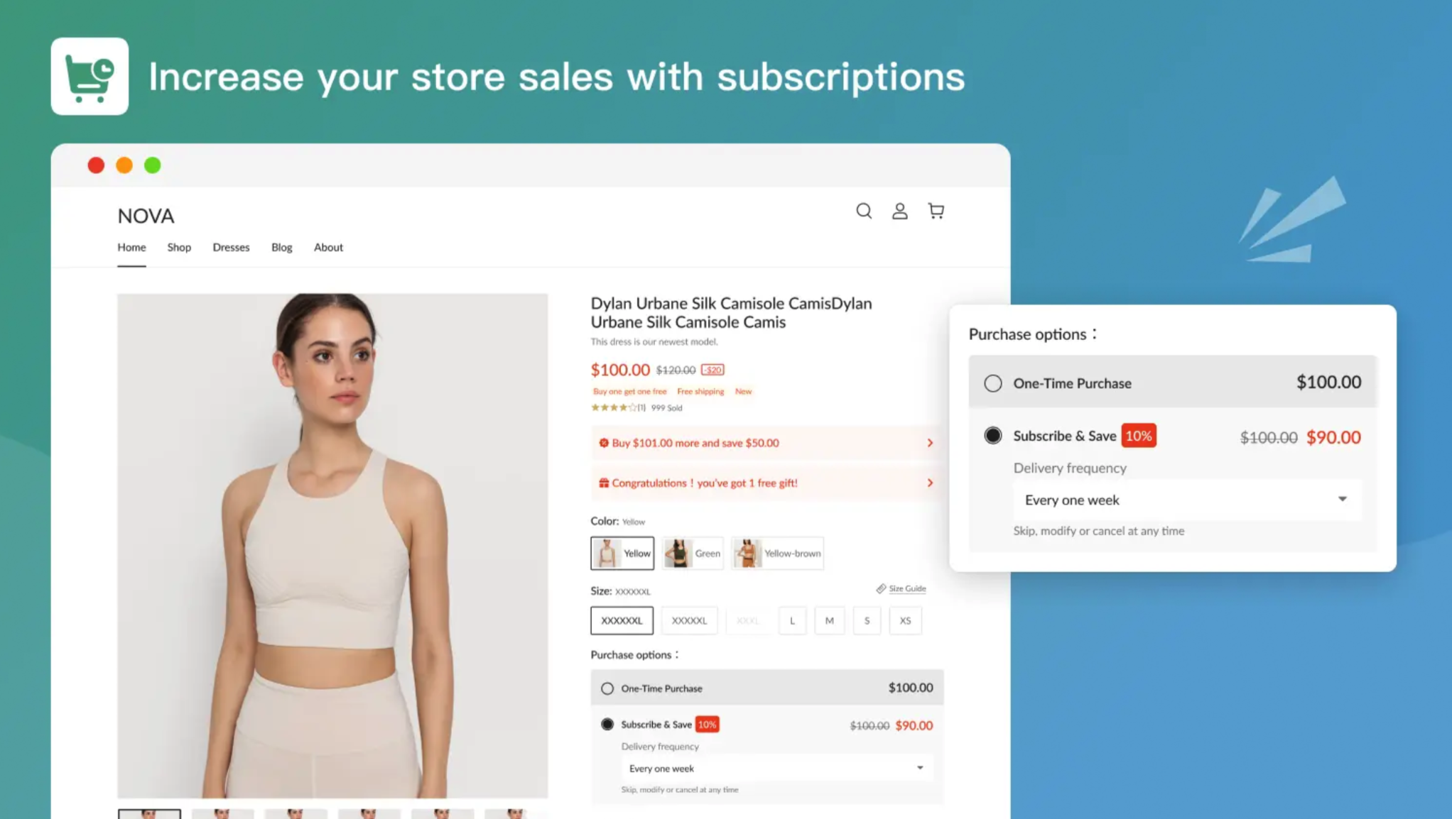 Shoplazzas Subscription