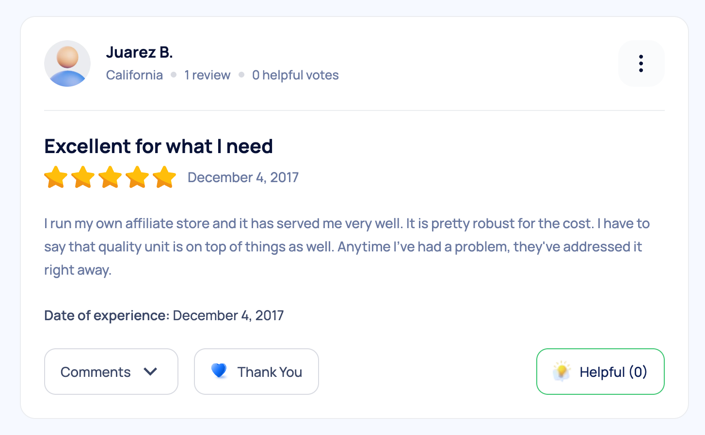 SmartCustomer review
