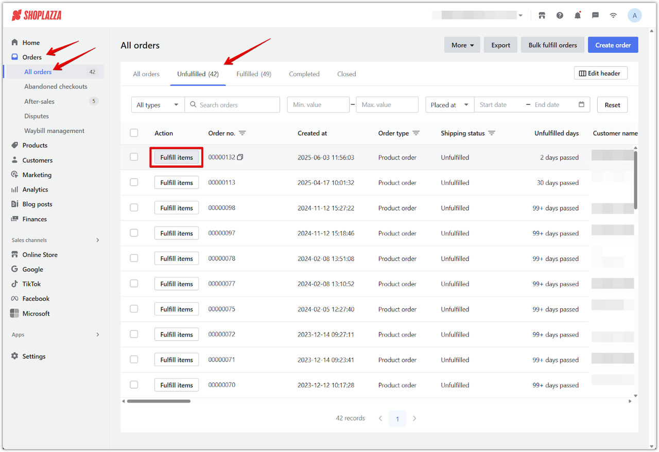Meerdere pakketten in één bestelling volgen