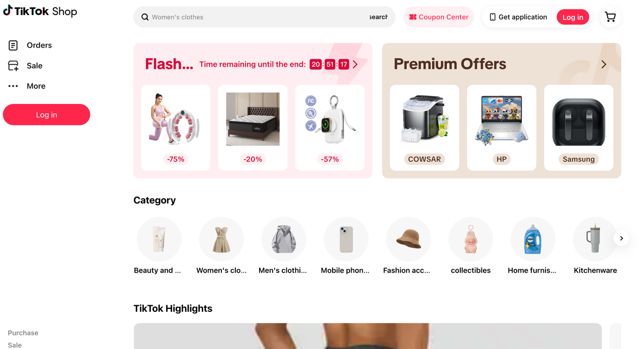 Trending products and shopping