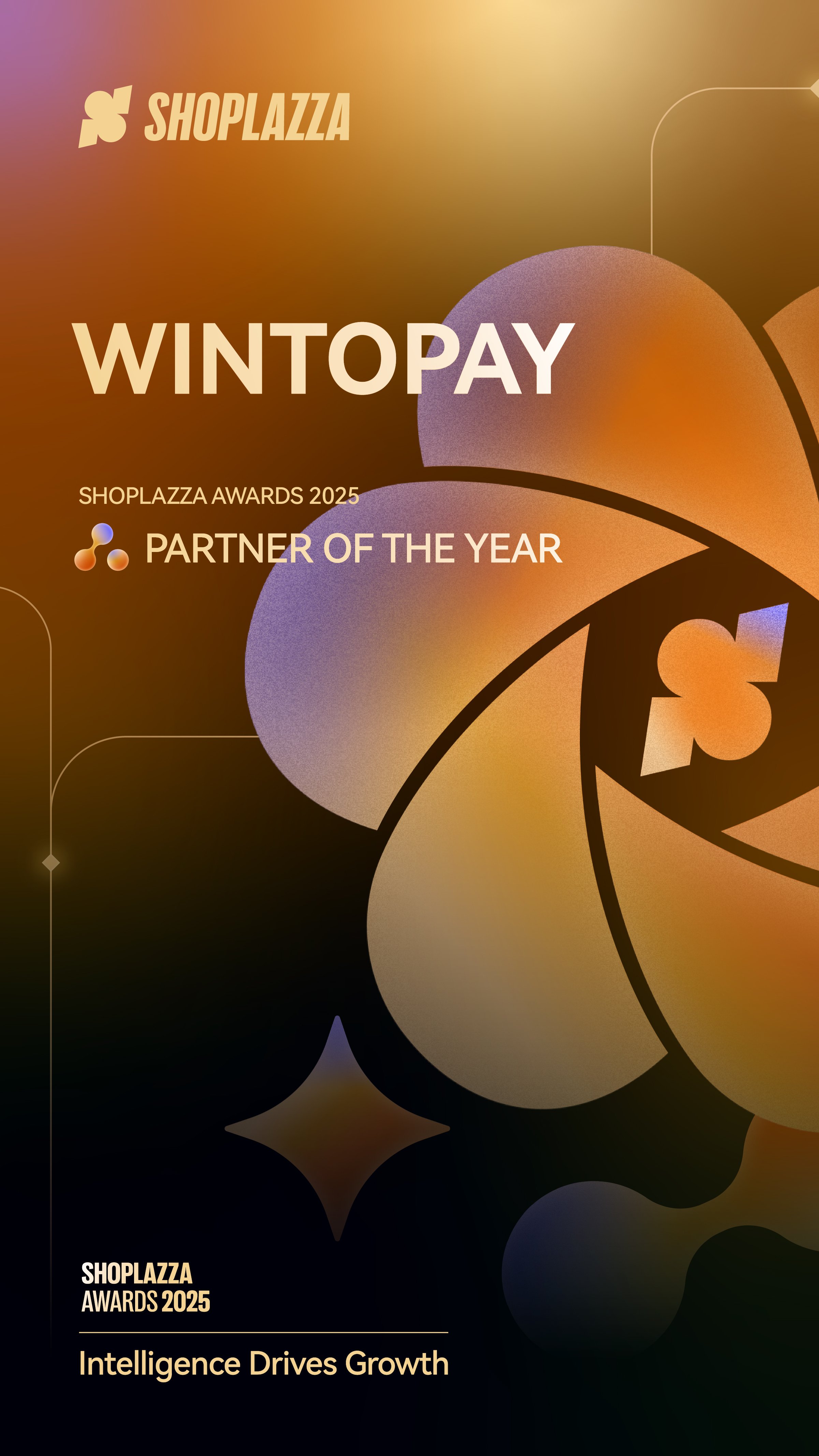Wintopay - Shoplazza Awards 2025 Partner of the Year