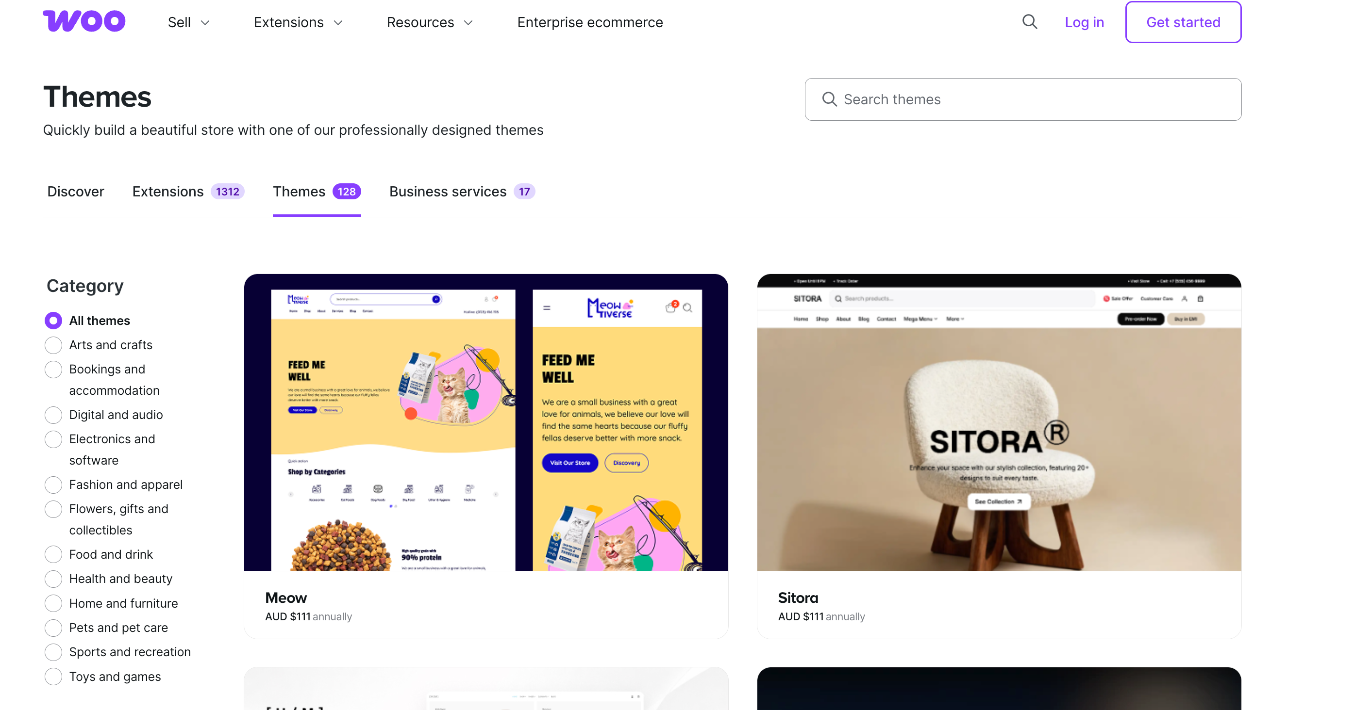 WooCommerce themes
