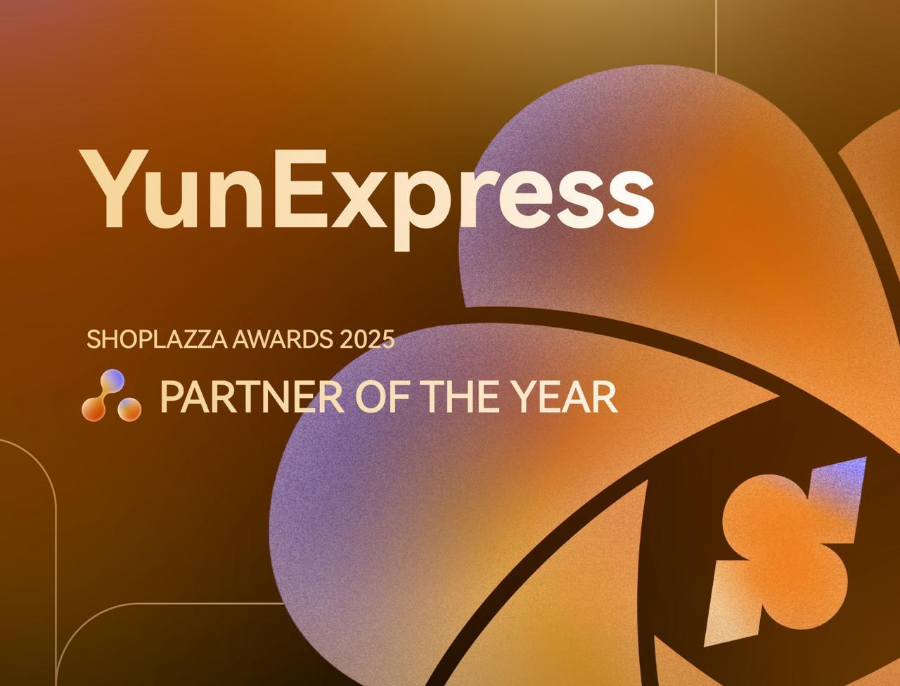 YunExpress - Shoplazza Awards 2025