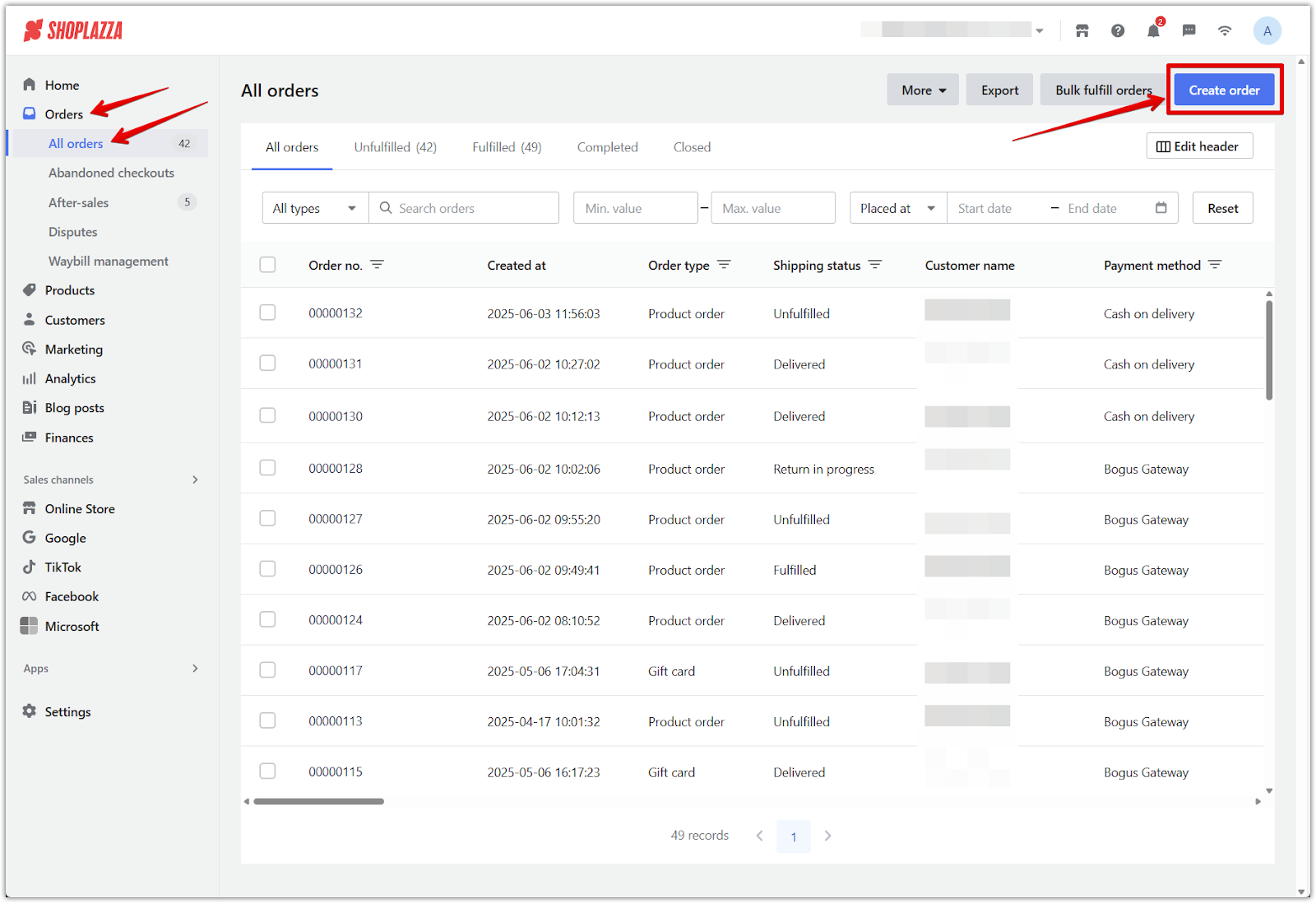 E-Commerce-Plattform mit integrierter Auftragsverwaltung