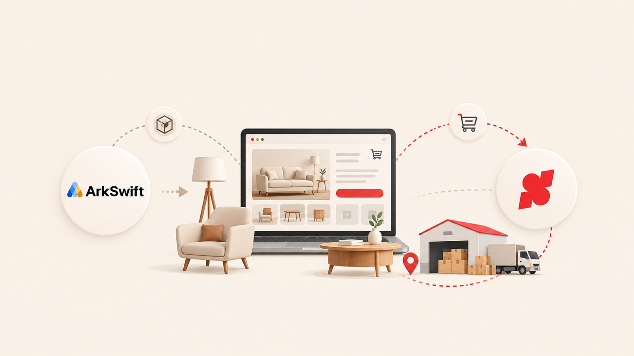 start a furniture dropshipping business with ArkSwift and Shoplazza
