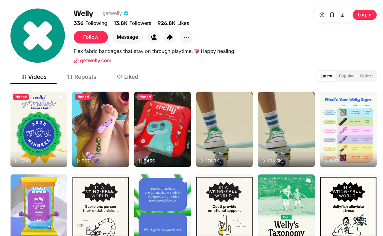 welly social media