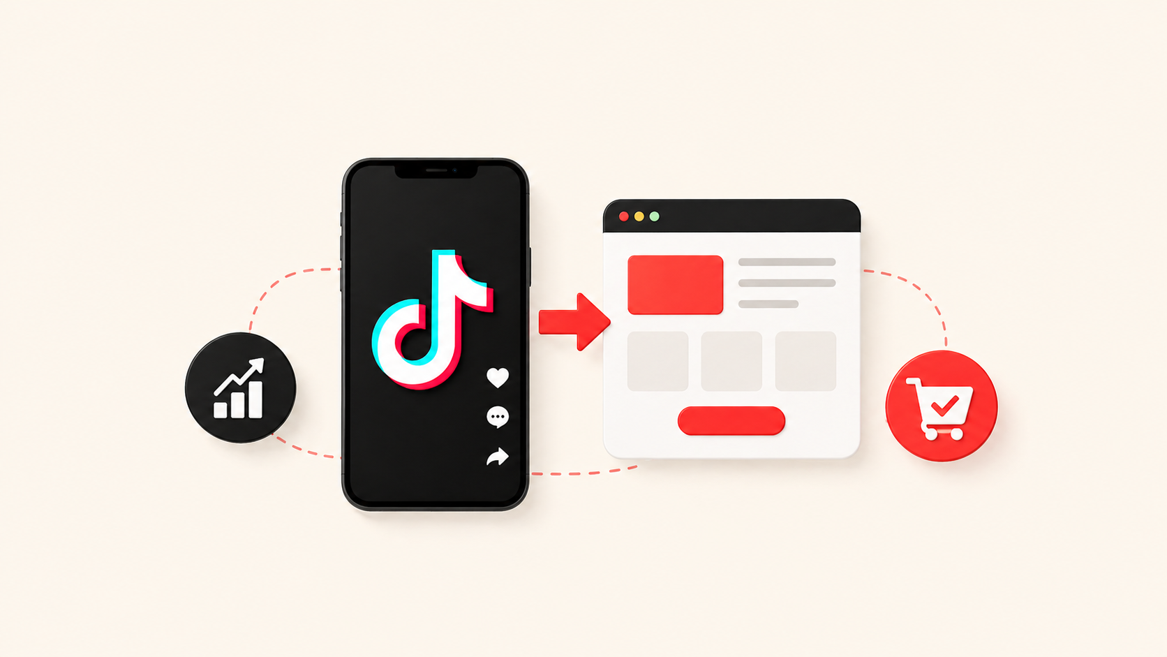 Wie Sie TikTok-Verkehr auf Ihre Website leiten und konvertieren