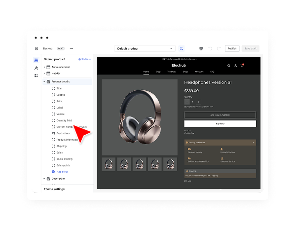 Your brand, your rules